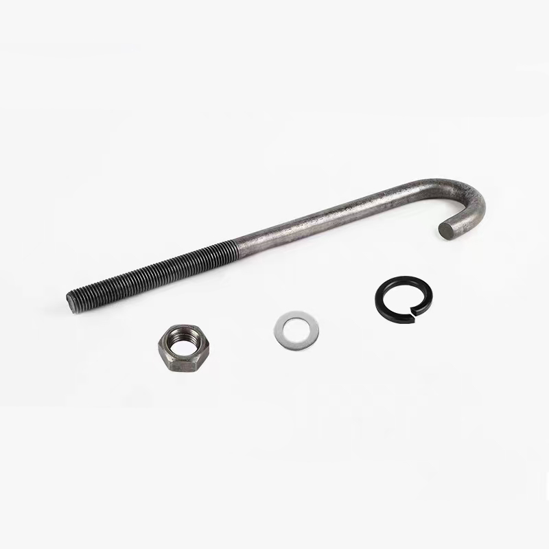 Umbrella handle anchor (J-type anchor bolt/umbrella handle embedded bolt)