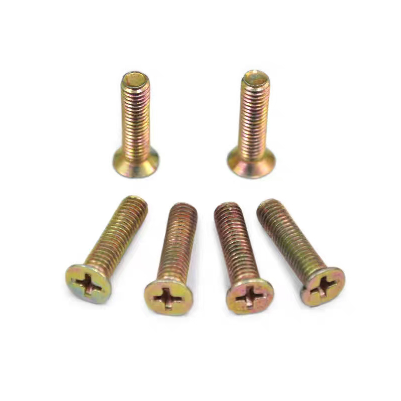 رەڭلىك زىنك قاچىلانغان Countersund Cross