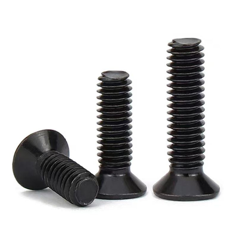 Ama-Black Zic Plated Countersunk Cross Bolts