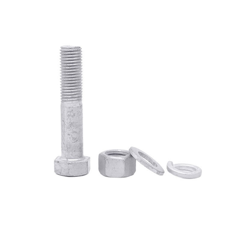 Hot-dipe Galwant Hexagonal bolts