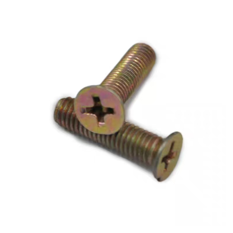 رەڭلىك زىنك قاچىلانغان Countersund Cross