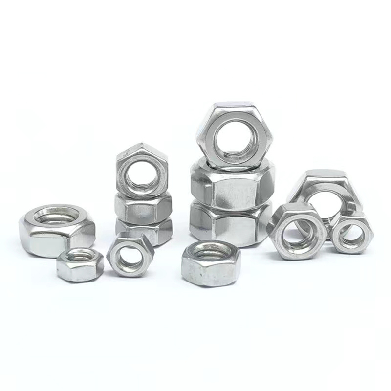 Electrogalvanized nuts